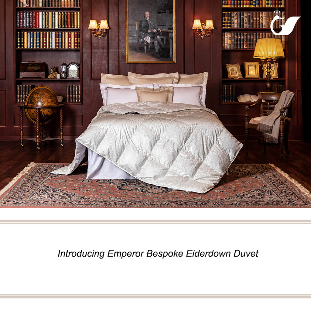 Emperor Bespoke Eiderdown Duvets for the Royal Family