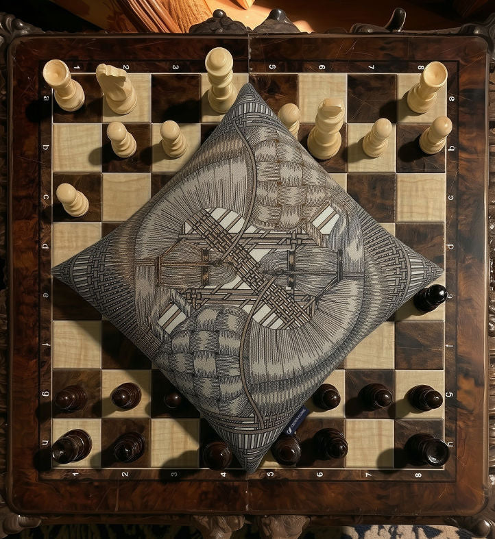 CROWN GOOSE NEW CUSHION COLLECTION, 'CREST CUSHION'