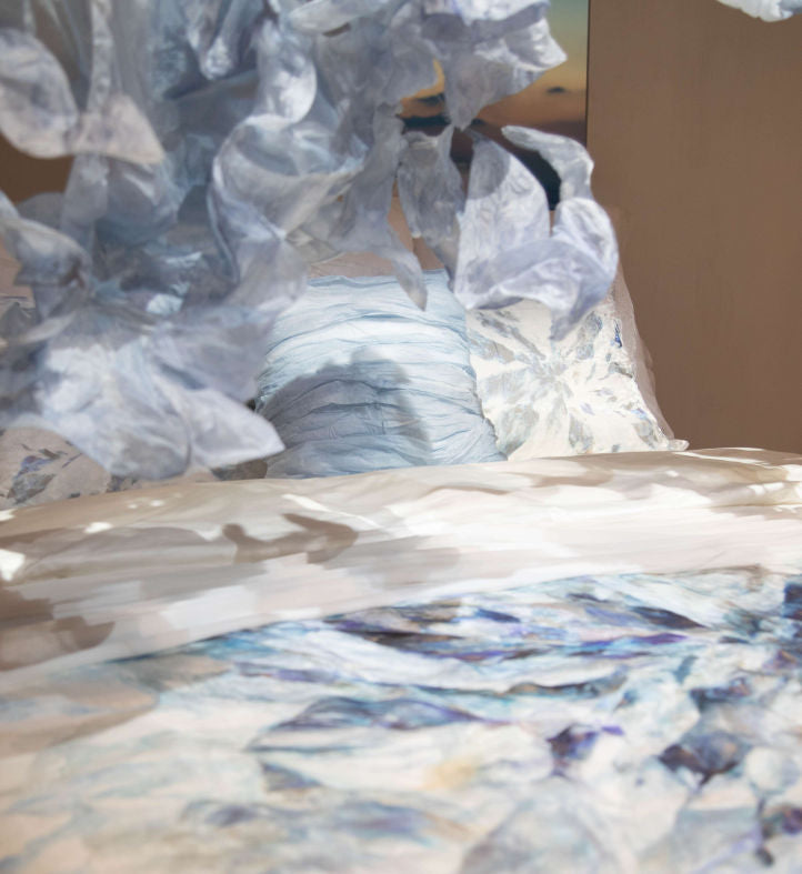 Crown Goose’s Fabric Art Unveiled through a Prestigious International Exhibition