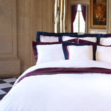 Duvet Cover Set Jardinne Collection, Burgundy - Crown Goose