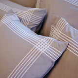 Duvet Cover Set De Rang Collection, Gray - Crown Goose