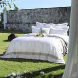 Duvet Cover Set Jardinne Collection, Gray - Crown Goose