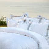 Duvet Cover Set Jardinne Collection, Gray - Crown Goose