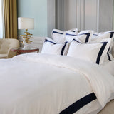 Duvet Cover Set Jardinne Collection, Navy - Crown Goose