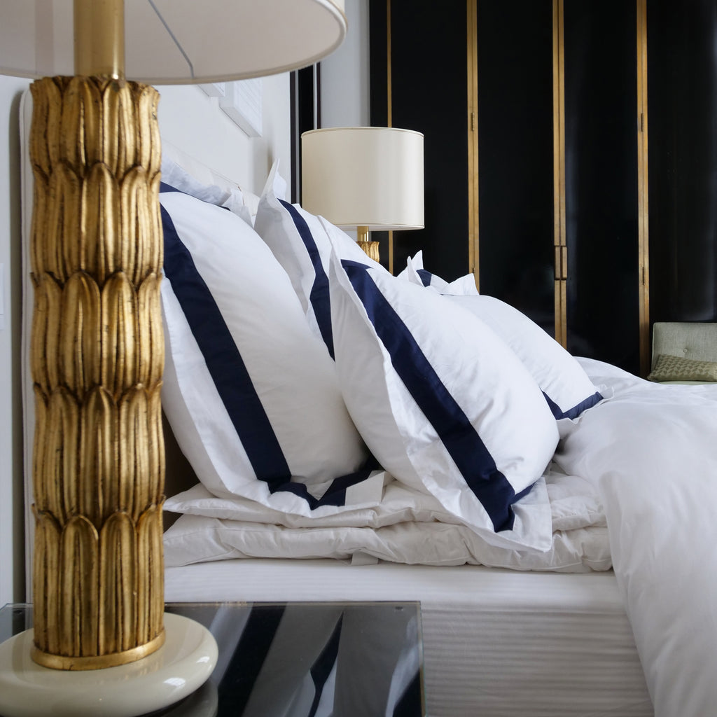 Duvet Cover Set Jardinne Collection, Navy - Crown Goose