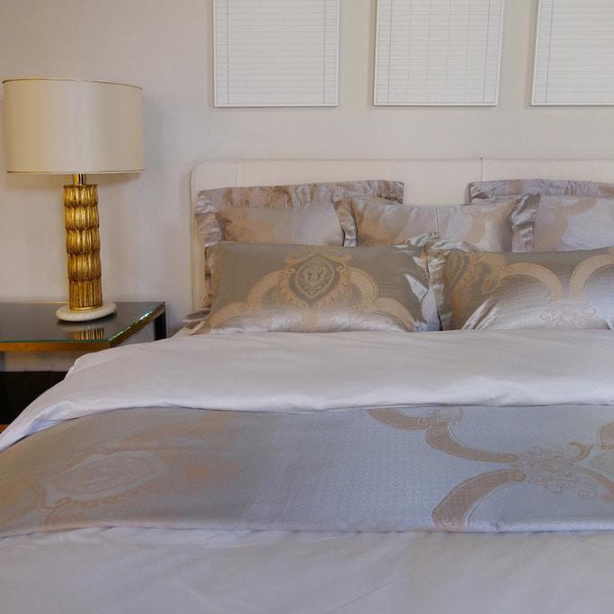 Duvet Cover Set Noble Collection, Cream - Crown Goose