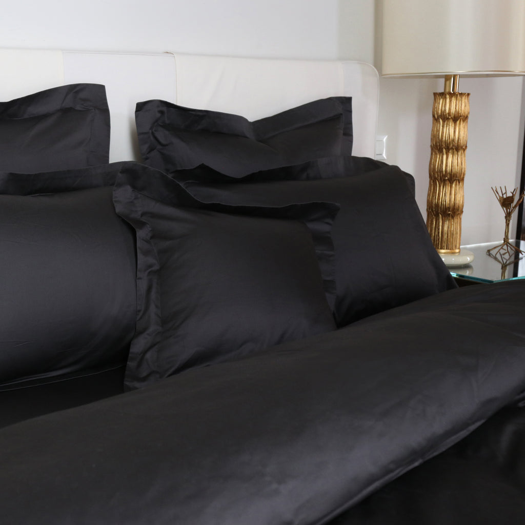 Duvet Cover Set Sopor Collection, Charcoal - Crown Goose