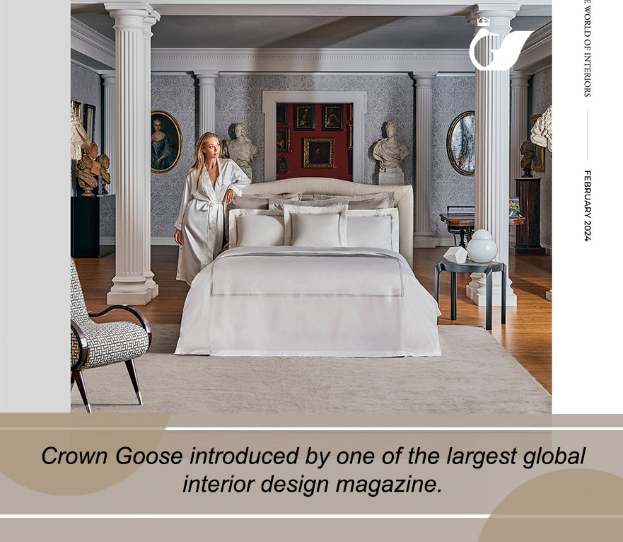 Crown Goose Featured in the World of Interiors Magazine