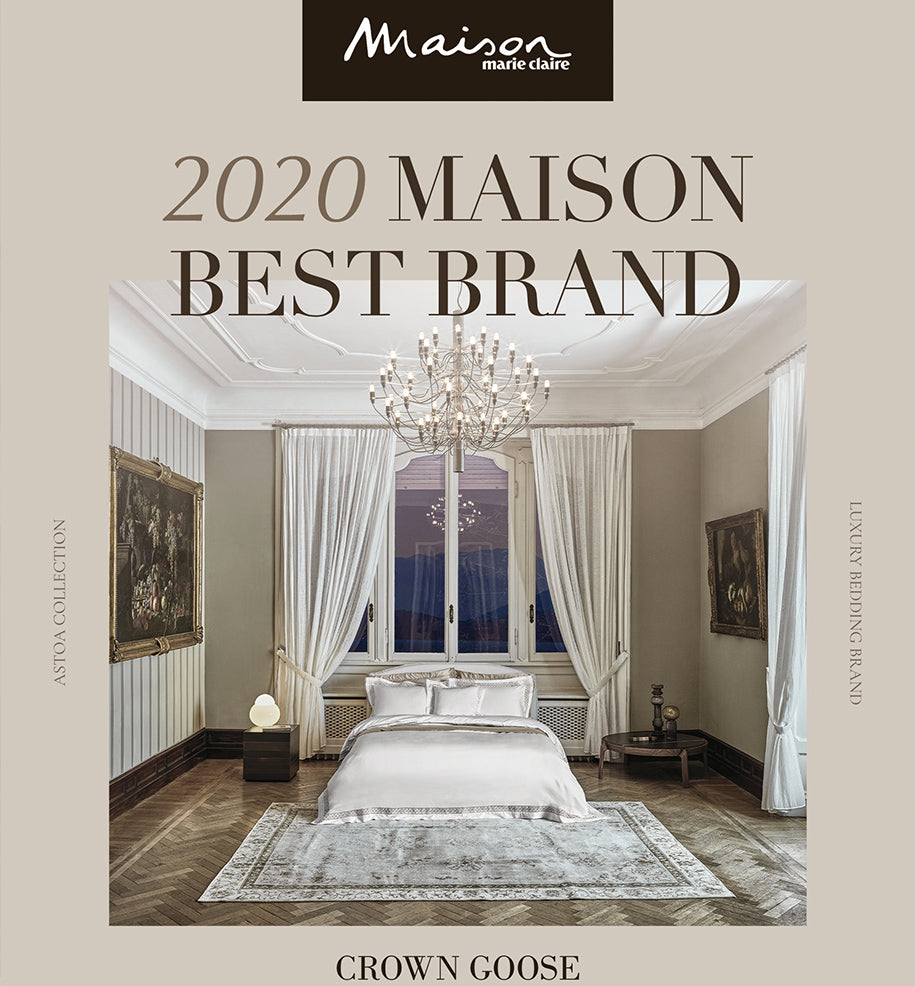 Crown Goose Selected as 2020 Maison Best Brand by Marie Claire Maison