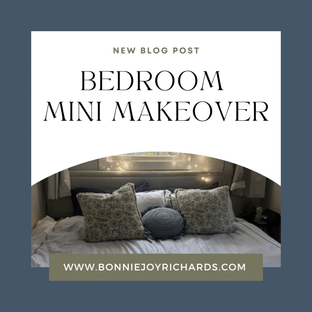 Mini Bedroom Makeover