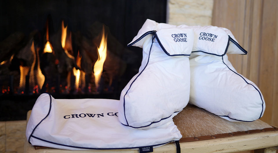 Mellow Goose Down Indoor Boots