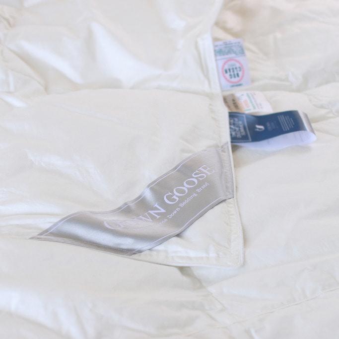 European Goose Down Duvet King/Cal King CROWN GOOSE USA