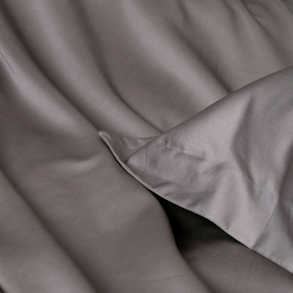 Fitted Sheet, Gray - Crown Goose